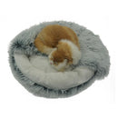 Winter 2 in 1 Cat Bed Round Warm Pet House, iBuyXi.com