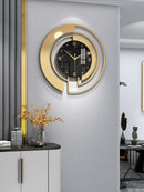 Atmosphere Net Red Style Lighting Luxury Wall Clock