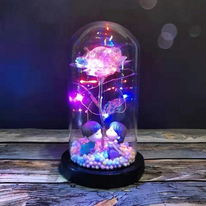 Artificial Flower Night Light