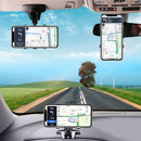 Car Mobile Phone Holder 360 Degree Stand,Dashboard Rear View Mirror Sunshade Baffle Phone Holder GPS Mount,iBuyXi.com
