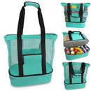 Camping Mesh Tote Bag, iBuyXi.com, Accessories, Camping, Patented 2 in 1 Design Tote Bag, Picnic Bag, Outdoor Bag, Beach Bag