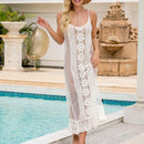 Mesh Lace Cover Up. Visit iBuyXi.com for Online Shopping and Shop the Unique Selection, Crochet Dress Chiffon Sarong Swimwear, Beach Wrap Skirt, Beach Dress Swimwear, Swimsuit Dress, Beach Cover up, Summer, Beach.
