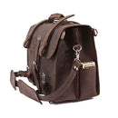 Vintage Crazy Horse Genuine Leather Business Briefcase Bag, ibuyxi.com
