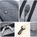 Waterproof Baby Diaper Backpack With USB Hub,Baby Diaper Backpack, Convertible Baby Diaper Bag Changing Bed, Convertible Baby Diaper Bag Changing Bed, diaper bag backpack ,for many occasions like shopping, outing, traveling, etc., for Infants A, iBuyXi.com