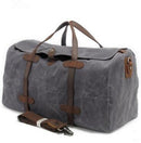 Vintage Wax Canvas Luggage Handbag Duffel Bag, ibuyxi.com