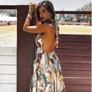 Summer Women Swimsuit Bikini Cover Up, iBuyXi.com, Bikini Tops, Women Clothes, Summer collection, Bohemian Chiffon Dress, sling dress, backless dress, push up dress