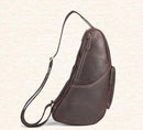 Vintage Genuine Leather Crossbody Sling Shoulder Bag, ibuyxi.com