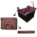 Pet Carriers Dog, Car Seat Cover Carrying for Dogs Cats, Mat Blanket Rear Back Hammock Protector, Waterproof Dog Car Accessories, iBuyXi.com