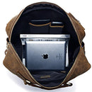 Vintage Crazy Horse Genuine Leather Travel Duffle Bag, ibuyxi.com