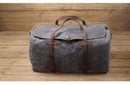 Vintage Wax Canvas Luggage Handbag Duffel Bag, ibuyxi.com