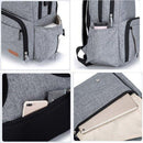 Waterproof Baby Diaper Backpack With USB Hub,Baby Diaper Backpack, Convertible Baby Diaper Bag Changing Bed, Convertible Baby Diaper Bag Changing Bed, diaper bag backpack ,for many occasions like shopping, outing, traveling, etc., for Infants A, iBuyXi.com