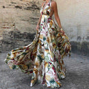 Summer Women Swimsuit Bikini Cover Up, iBuyXi.com, Bikini Tops, Women Clothes, Summer collection, Bohemian Chiffon Dress, sling dress, backless dress, push up dress