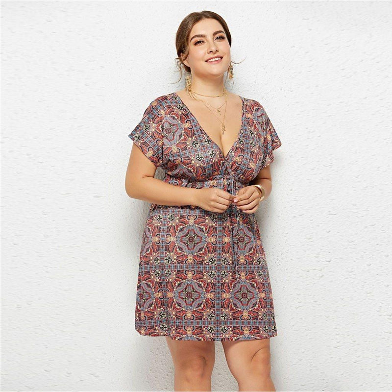 womens plus size beach dress White Plus Size Sleeveless Beach Dress Lindsey Brown