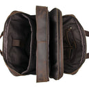 Vintage Crazy Horse Leather Tote Portfolio Handbag, ibuyxi.com
