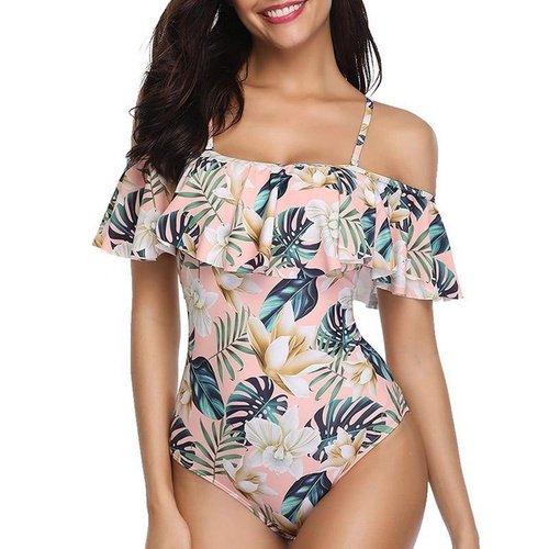 Summer Ruffle High Cut Bikini Set, iBuyXi.com, Beach Dress, Bikini Set, Women Clothes, Summer