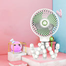 Mini Portable Hanging Adjustable Handheld, Baby Car Fan with Flexible Tripod Attachable to Stroller, Student Bed, Battery Operated Desk Fan with USB Port, USB Charging Fan Cooler iBuyXi.com