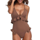 Summer Ruffle High Cut Bikini Set, iBuyXi.com, Beach Dress, Bikini Set, Women Clothes, Summer