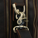 Vintage Crazy Horse Leather Tote Portfolio Handbag, ibuyxi.com