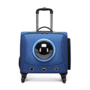 Pet Traveling Carrier Trolley Case With Space Capsule, iBuyXi.com