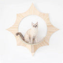 DIY Wall Mounted Solid Wood, Cat Jumping Platform, Cat Climbing Frame, Cat Tree Wall Pet Furniture, Disassemble Kitten Springboard, iBuyXi.com