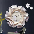 Luxury 3D Decorative Hand Painted Wall Clock, ibuyxi.com