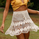 Handmade Crochet Boho Cotton Knitted Mini Skirts for Summer with High Waist Beach Hollow Out Mini Skirt.Pay with Affirm to get 4 interest-free payments for eligible products. Visit iBuyXi.com and shop from a unique selection of products.