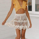 Handmade Crochet Boho Cotton Knitted Mini Skirts for Summer with High Waist Beach Hollow Out Mini Skirt.Pay with Affirm to get 4 interest-free payments for eligible products. Visit iBuyXi.com and shop from a unique selection of products.