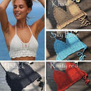 Knitted Bikini Top, iBuyXi.com, women clothing, crochet bikini, summer collection, unique bikini set