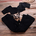 Handmade Crochet Bikini Cover-up Tassel which comes with Pants See-through Wide Leg Pants An Ideal Sea Cover Up With Trouser. - ibuyxi.com