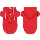 Custom Dog Cat Hoodie, Personalized Pet French Bulldog Name Hoodies Clothes, Cotton Puppy Coat Clothing For Small Medium Large Dog, Small Medium Large Dogs (L, Orange), iBuyXi.com