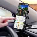 Car Mobile Phone Holder 360 Degree Stand,Dashboard Rear View Mirror Sunshade Baffle Phone Holder GPS Mount,iBuyXi.com