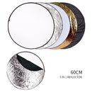 5 in 1 Round Reflector Studio Photo Helper