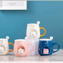 3D Stereo Mug Original Coffee Cup with Lid