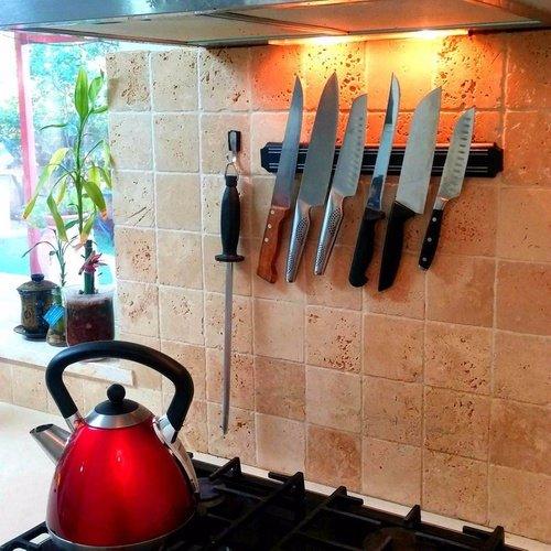 Magnetic Knife Holder, Visit iBuyXi.com for Online Shopping and Shop the Unique Selection, Magnet, Magnet Holder, Knife Holder, Kitchen Organizer, Tools Organizer, Storage, Organizer Storage, Kitchen Storage, Garage Tools Magnet, Garage Organizer.