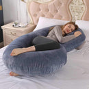 Pregnant Women Body U Shape Sleeping Support Pillow,100% Cotton Pillowcase Maternity Pillows Pregnancy Side Sleepers, iBuyXi.com 