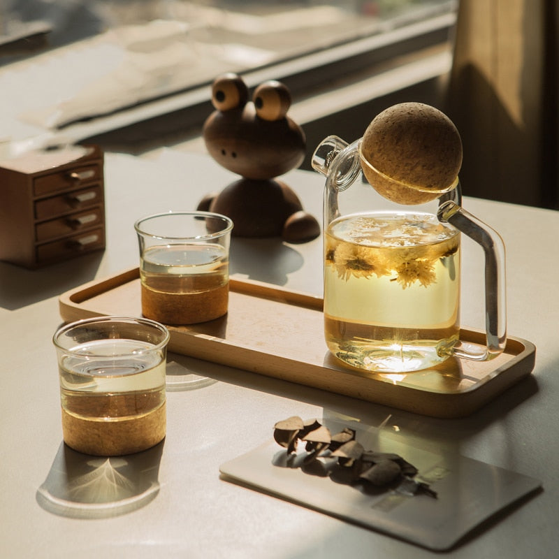 Heat Resistant And Borosilicate Quality Glass Teapot