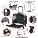 Pet Traveling Carrier Trolley Case With Space Capsule, iBuyXi.com
