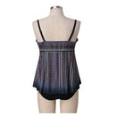 Plus Size Ethnic Tankini, iBuyXi.com, Plus size women swimsuits, summer collection, women fashion, tankini set, plus size cute tankini, plus size clothing, beachwear, bikini set plus size