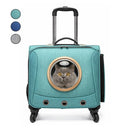 Pet Traveling Carrier Trolley Case With Space Capsule, iBuyXi.com