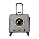 Pet Traveling Carrier Trolley Case With Space Capsule, iBuyXi.com