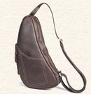 Vintage Genuine Leather Crossbody Sling Shoulder Bag, ibuyxi.com