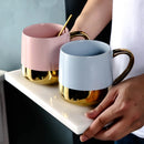 Golden Handle Mug Luxury Drinkware Cup Set, ibuyxi.com
