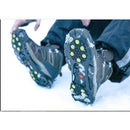 Cover Grippers Spikes Grips, Ice Traction Shoe Cleats Silicone Nonslip Anti-Skid Snow Shoes ,Climbing Hiking Crampons,Gym Sports,iBuyXi.com