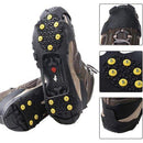 Cover Grippers Spikes Grips, Ice Traction Shoe Cleats Silicone Nonslip Anti-Skid Snow Shoes ,Climbing Hiking Crampons,Gym Sports,iBuyXi.com