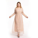 O Neck Long Sleeve Dot Mesh Elegant, Long Dress Kaftan ,Lace Floral Black Maxi,Plus Size Women Short Sleeve, Print Patchwork Causal Dress Loose Overs, Maxi Irregular Dresses, Plus Size Patchwork Causal Dress Loose Oversized Maxi Irregular Dresses, Plus Size Beading, Pleated Elegant Party Dress,Belted Loose Maxi, Spring Dress Beading Pleated Elegant Party Dress Belted Loose Oversized Plus Size Women Clothing ,iBuyXi.com