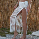Summer Beach Dress Tassel for Women with Long Skirt Beach Cover Up Kimoni Wrap. This Skirt Net Is Ideal Choice Of Party, iBuyXi.com