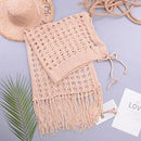 Summer Beach Dress Tassel for Women with Long Skirt Beach Cover Up Kimoni Wrap. This Skirt Net Is Ideal Choice Of Party, iBuyXi.com