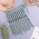 Summer Beach Dress Tassel for Women with Long Skirt Beach Cover Up Kimoni Wrap. This Skirt Net Is Ideal Choice Of Party, iBuyXi.com