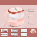 11 in 1 Kitchen Colander Veggie Fruit Shredder Grater Slicer, Multifunctional Rotate Vegetable Cutter With Drain Basket. iBuyXi.com