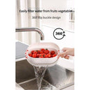 11 in 1 Kitchen Colander Veggie Fruit Shredder Grater Slicer, Multifunctional Rotate Vegetable Cutter With Drain Basket. iBuyXi.com